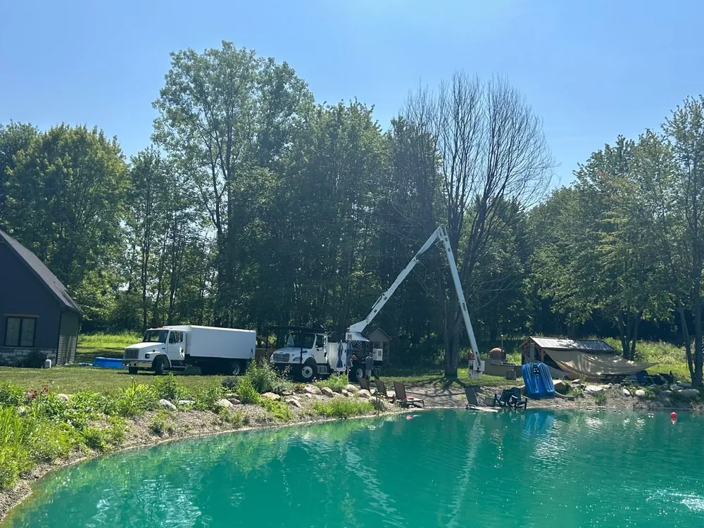 Select Tree Service at work, serving Lewis Center